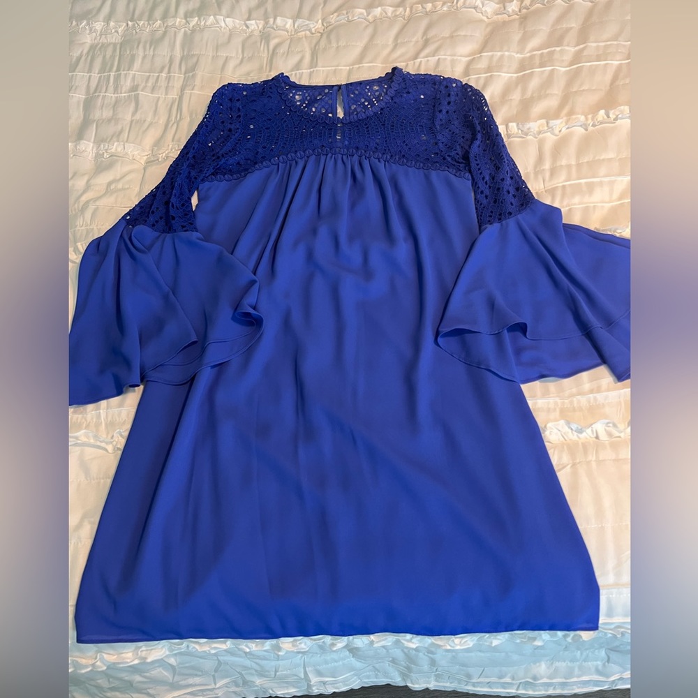 Lilly Pulitzer Dress, Size 6, Cobalt Blue, Lined, Excellent Condition